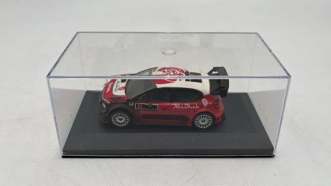Citroen C3 WRC 2017 1/43 senza scatola, mancano specchi, da pulire