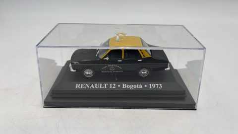 Renault 12 Bogota 1973 Taxi 1/43 senza scatola
