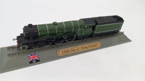 Treno LNER Class A1 Flying Scotsman 1/87, senza scatola originale