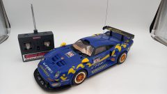 Porsche 911 GT1 radiocomandata elettrica 1/16, funzionante, da pulire i contatti, interruttore d'accensione montato al contr?