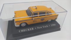Checker New York Taxi 1980 1/36, segni del tempo - scala 1:36