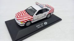 BMW 528 Police 2001 1/43, senza scatola originale - scala 1:43