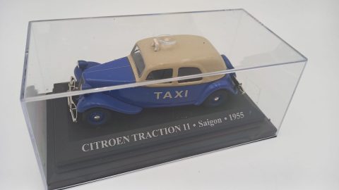 Citroen Traction 11 Saigon Taxi 1955 1/36 senza scatola originale