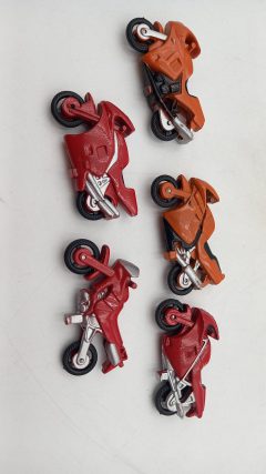 Lotto moto in metallo 1/43, normali segni del tempo, buone condizioni - foto 2