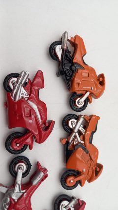 Lotto moto in metallo 1/43, normali segni del tempo, buone condizioni - foto 5