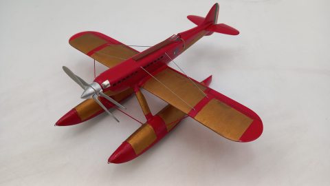 Aereo da velocità Macchi Castoldi M.C. 72 1/48, kit montato, ottime condizioni