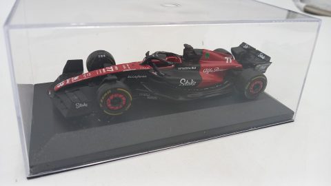 Alfa Romeo C43 V. Bottas Team Stake 2023 1/43, senza scatola originale