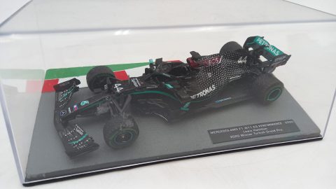 Mercedes-Amg F1 W11 EQ Performance L. Hamilton Turkish GP 2020 1/43, senza scatola originale