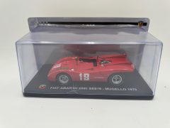 Hachette Fiat Abarth 2000 SE019 1970 1/24 Teca Rovinata e crepata, Come visibile in foto - scala 1:24
