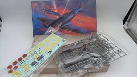 Hasegawa JT36 Nakajima Ki-44-II HEI Shoki (Tojo) 1/48