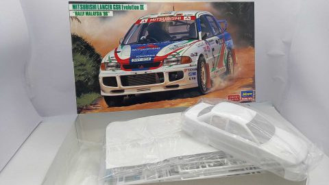 Hasegawa Mitsubishi Lancer GSR Evolution III Rally Malaysia 1996 1/24