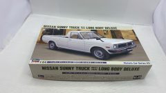 Hasegawa Nissan Sunny Truck Long Body Deluxe 1/24 kit di montaggio - scala 1:24