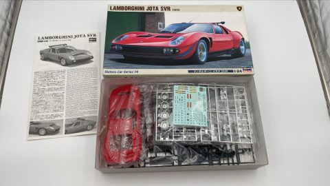 Hasegawa Lamborghini Jota SVR 1975 1/24 kit di montaggio