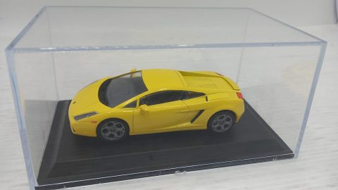 High Speed Lamborghini Gallardo 2003 1/43, senza scatola originale, teca con qualche segno
