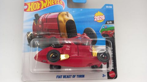 Hot Wheels Fiat beast of Turin 1/64
