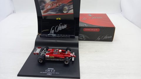 Hot Wheels Ixo la storia Ferrari 126 C2 San Marino GP Imola 1982 1/43