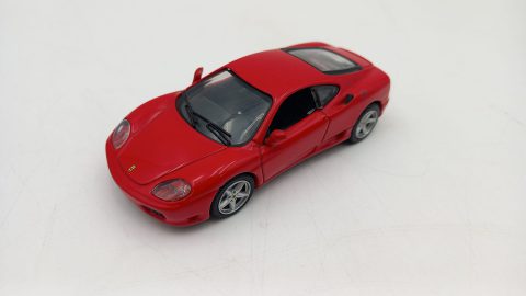Hot Wheels Ferrari 360 Modena 1999 1/43, normali segni del tempo ma ottime condizioni, senza scatola originale