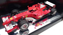 Hot Wheels Ferrari 248 F1 M. Schumacher 2006 1/18 - scala 1:18