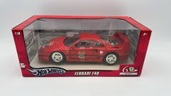 Hotwheels Ferrari F40 1/18, Scatola lievemente usurata - foto 2