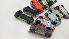 Hot Wheels lotto 10 macchinine assortite 1/43, ottime condizioni - foto 6