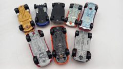Hot Wheels lotto 8 macchinine assortite 1/43, ottime condizioni - foto 4