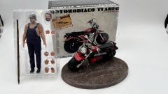 Infinite Statue Lotto Motozodiaco Tuareg con Bud Spencer e Moto Ossa 250 EA73 Enduro con Terence Hill 1972 1/12 - foto 2