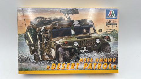 Italeri M998 HMMWV "Desert Patrol" sigillato 1/35