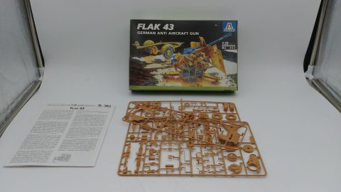 Italeri Flak 43 German Anti Aircraft Gun 1/35