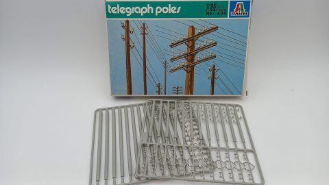 Italeri Telepraph poles 1/35