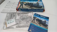 Italeri S.L.C. 200 Maiale siluro lenta corsa 1/35, confezione lievemente usurata - scala 1:35