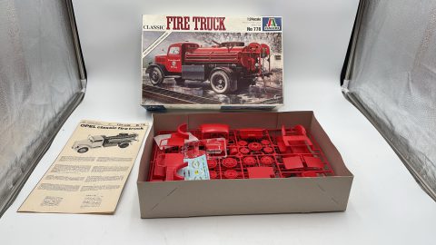 Italeri Classic Fire Truck 1/24