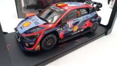 Ixo Hyundai i20 winner Central European Rally 2023 2/18 - scala 1:18