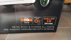IXO Porsche 911 RS 2.7 1/8, kit di montaggio composto da oltre 713 particolari, parti già verniciate - foto 5