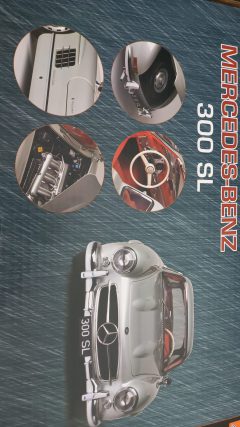 IXO Mercedes 300 SL 1/8, kit di montaggio composto da oltre 602 particolari, parti già verniciate - foto 3