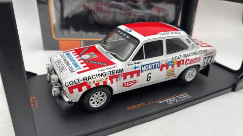 Ixo Ford Escort MK I RS 1600 Rally 1000 Lakes 1974 1/18