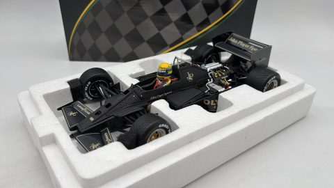 Ixo Lotus Renault 97T Ayrton Senna Portugal GP 1985 1/18