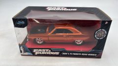 Jada Toys Dom's Plymouth Road Runner Fast and Furious 1/32 scatola leggermente rovinata - scala 1:32