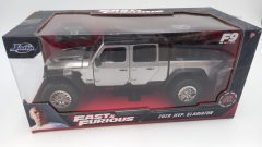 Jada Toys Jeep Gladiator Fast e Furious 2020 1/24, confezione lievemente usurata - scala 1:24