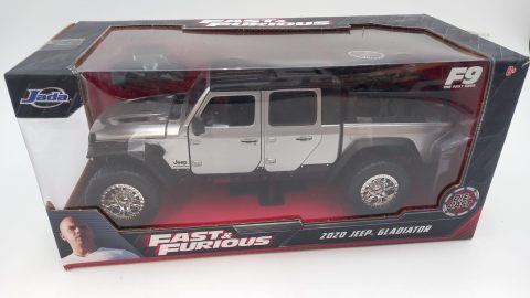 Jada Toys Jeep Gladiator Fast e Furious 2020 1/24, confezione lievemente usurata
