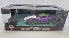 Jada Toys The Joker 2009 Chevy Corvette Stingray 1/24 - scala 1:24