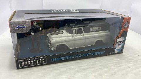 Jada Toys Frankenstein and Chevy Suburban 1957 1/24