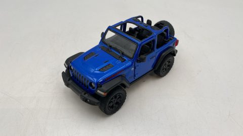Kinsmart Jeep Wrangler 2018 1/34 senza scatola originale