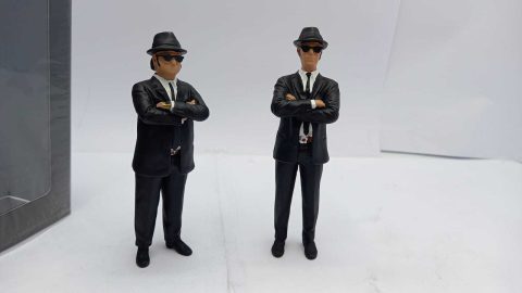 KK Scale figurini Jake e Elwood Blues Brothers 1/18
