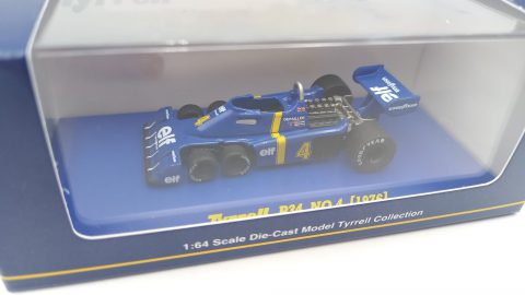 Kyosho Tyrrell P34 6 ruote Patrick Depailler 1976 1/64