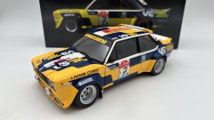 Kyosho Fiat 131 Abarth 4 Rombi Corse Rally Sanremo 1980 1/18 - scala 1:18