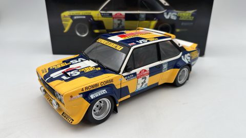 Kyosho Fiat 131 Abarth 4 Rombi Corse Rally Sanremo 1980 1/18