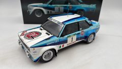 Kyosho Fiat 131 Abarth Works Winner Rally Portugal 1981 1/18 - scala 1:18