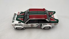 Kyosho Fiat 131 Abarth Rally Monte Carlo 1976 1/18 scatola lievemente rovinata - foto 4