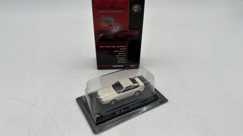 Kyosho Alfa Romeo 1600 Junior Z bianca 1/64