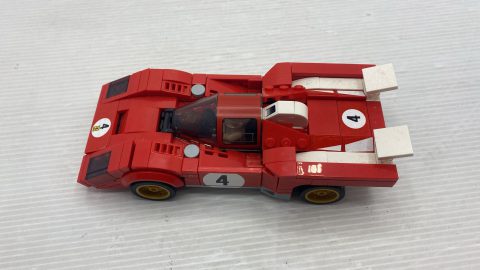 Lego Ferrari 512 M 1970 1/24, senza scatola originale, leggeri segni di usura